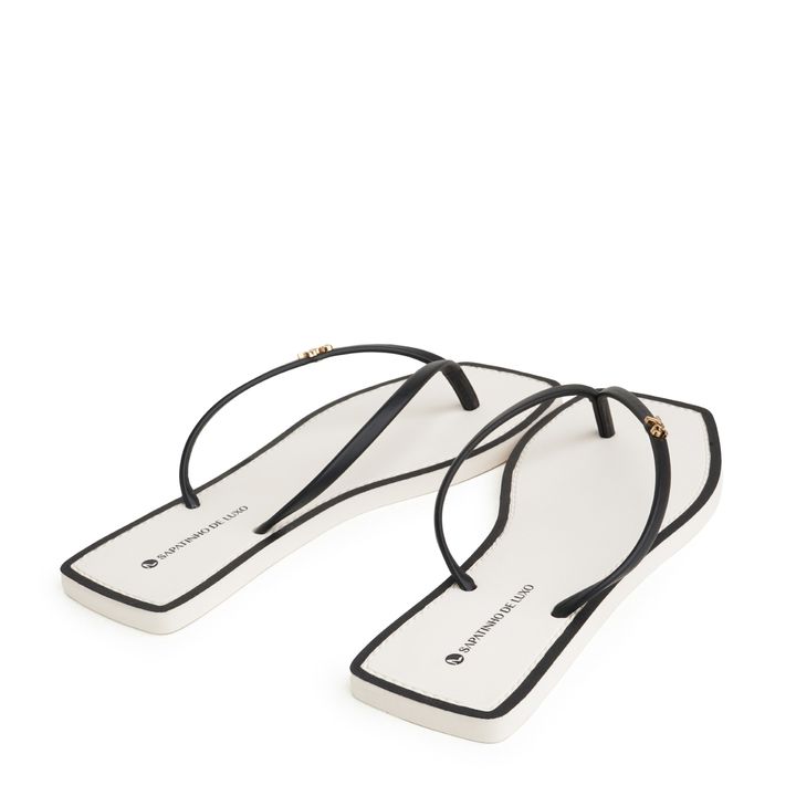 Rasteira_POP_Off_White_com Tiras_Finas_Preto_POPSHINE_1_3